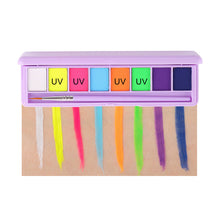 Charger l&#39;image dans la galerie, Palette de maquillage fluorescente hydrosoluble