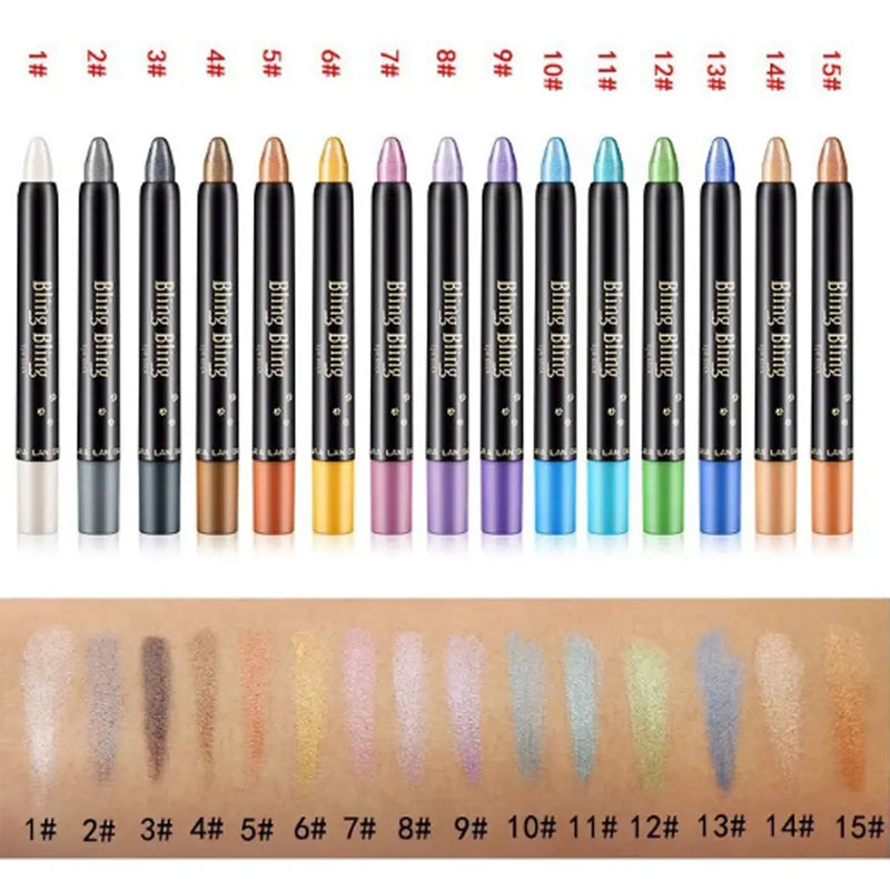 Eye-liner crayon fard à paupières imperméable à l'eau