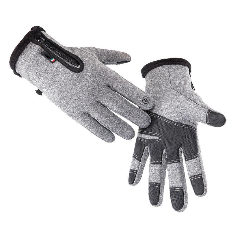 Gants d'hiver unisexes chauds et imperméables pour écran tactile