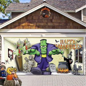 Halloween 2023 Décoration de porte de garage