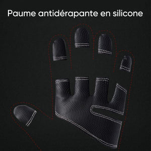 Gants d'hiver unisexes chauds et imperméables pour écran tactile