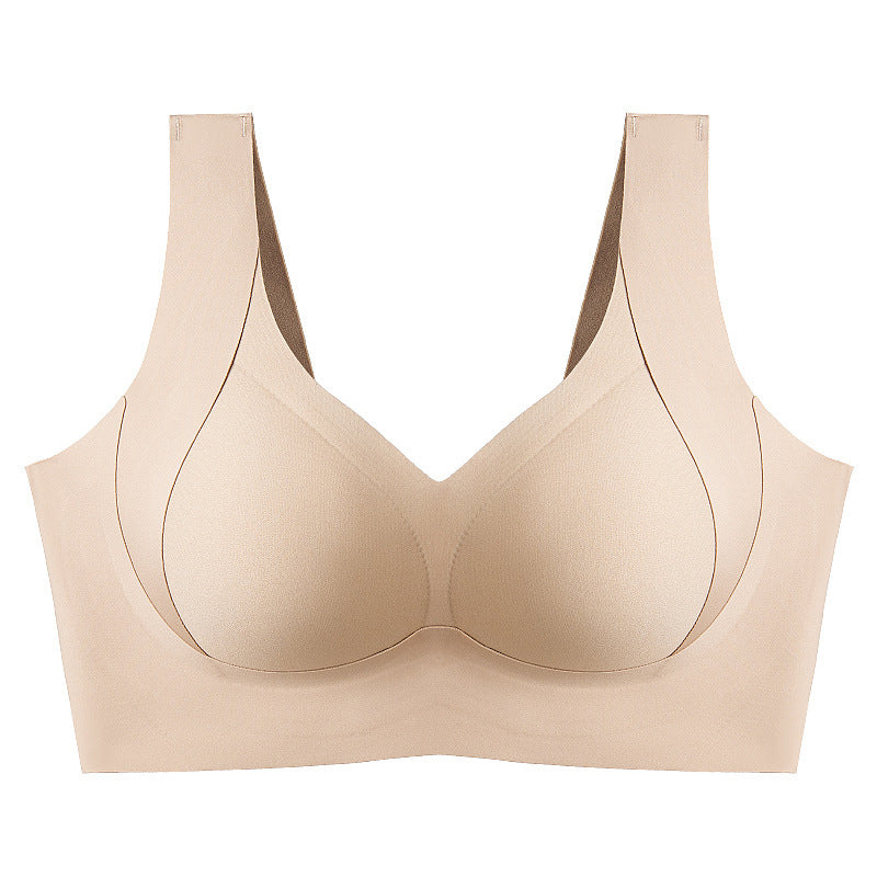 Couverture latérale et soutien-gorge sans fil anti-affaissement