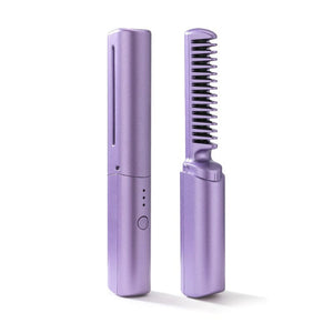 Mini lisseur de cheveux rechargeable