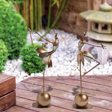 Charger l&#39;image dans la galerie, Dancing Garden Girl Statues d&#39;extérieur