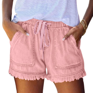 short en Jean décontracté pour femme