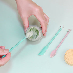 Mini spatule télescopique en silicone