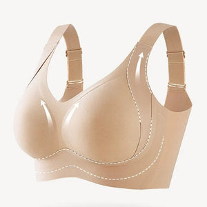 Couverture latérale et soutien-gorge sans fil anti-affaissement