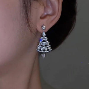 Boucles D'oreilles De Sapin de Noël