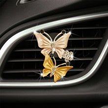 Charger l&#39;image dans la galerie, Accessoires de voiture papillon Bling, désodorisant de voiture mignon