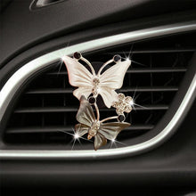 Charger l&#39;image dans la galerie, Accessoires de voiture papillon Bling, désodorisant de voiture mignon