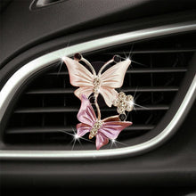 Charger l&#39;image dans la galerie, Accessoires de voiture papillon Bling, désodorisant de voiture mignon