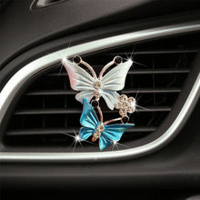 Charger l&#39;image dans la galerie, Accessoires de voiture papillon Bling, désodorisant de voiture mignon