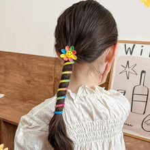 Charger l&#39;image dans la galerie, Bandes de cheveux colorées en fil de téléphone pour enfants