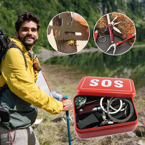 Coffret de survie extérieur SOS