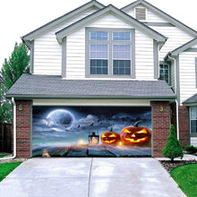 Charger l&#39;image dans la galerie, Halloween 2023 Décoration de porte de garage