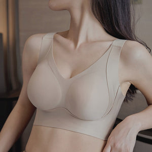 Couverture latérale et soutien-gorge sans fil anti-affaissement