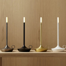 Charger l&#39;image dans la galerie, Lampe de table moderne à bougie LED