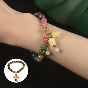 Bracelet tourmaline de couleur naturelle