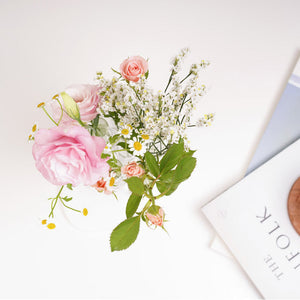 Vase à fleurs à charnière