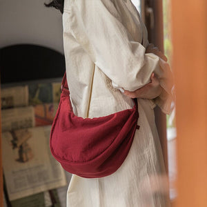 Sac à bandoulière boulette femme simple