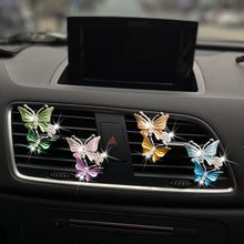 Charger l&#39;image dans la galerie, Accessoires de voiture papillon Bling, désodorisant de voiture mignon