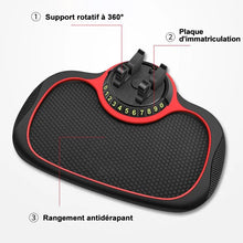 Charger l&#39;image dans la galerie, Support de téléphone automatique de tapis antidérapant de voiture multifonction