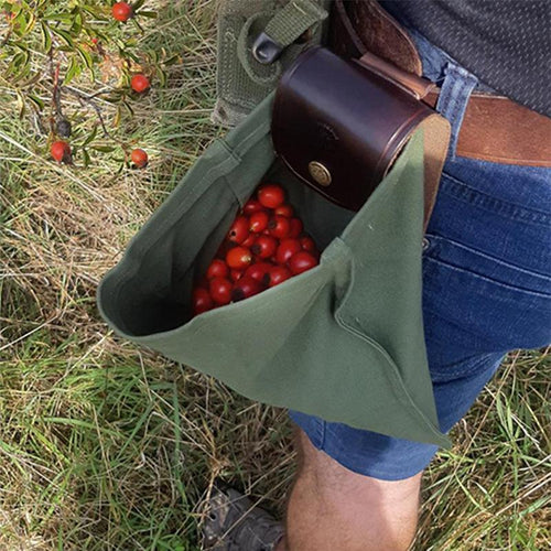 Sac de rangement de camping en cuir