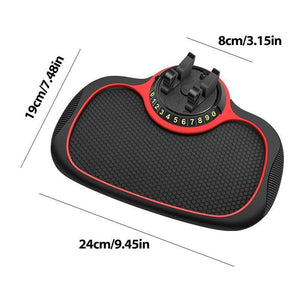 Tapis Antidérapant pour Support de Téléphone Portable au Tableau de Bord