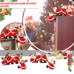 Décoration de Cadre de Porte de Noël