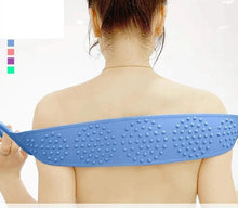 Charger l&#39;image dans la galerie, Brosse de Ceinture de Bain en Silicone à Exfoliant