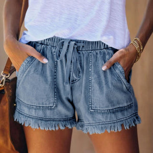 short en Jean décontracté pour femme