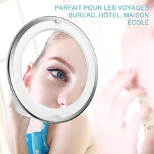 Charger l&#39;image dans la galerie, LED Miroir de Maquillage Grossissant