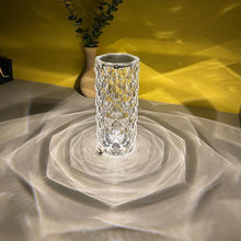 Charger l&#39;image dans la galerie, Lampe de table en diamant en cristal Rose Rays