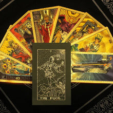 Charger l&#39;image dans la galerie, Feuilles d&#39;or du monde mystérieux du tarot