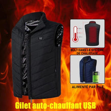 Charger l&#39;image dans la galerie, Gilet chauffant unisexe