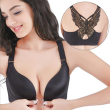 Charger l&#39;image dans la galerie, Soutien-Gorge Papillon Sans Couture Fermeture Avant