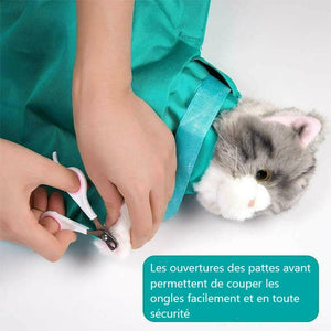 Sac de voyage chat, tissu respirant