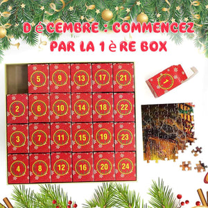 Calendrier de l'Avent 2023 Puzzles de Noël