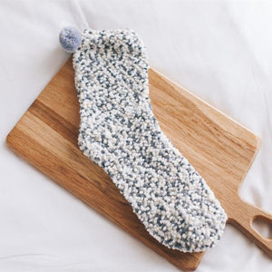 Chaussettes Cupcake Mignonnes Confortables et Moelleuses pour Hiver