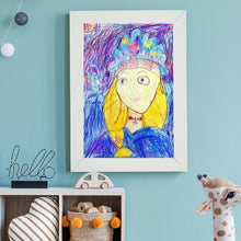 Charger l&#39;image dans la galerie, Cadres photo d&#39;art pour enfants