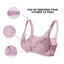 Charger l&#39;image dans la galerie, Fermeture Avant Soutien-gorge Broderie En Dentelle