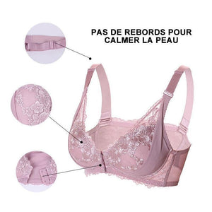 Fermeture Avant Soutien-gorge Broderie En Dentelle