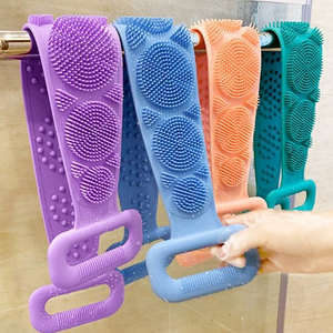 Brosse de Ceinture de Bain en Silicone à Exfoliant