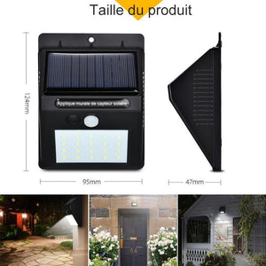 Domom® 20 LED Lampes Solaires Extérieures