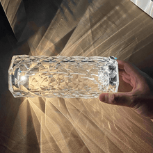 Charger l&#39;image dans la galerie, Lampe de table en diamant en cristal Rose Rays