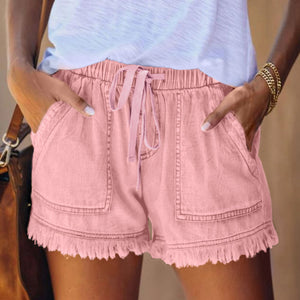 short en Jean décontracté pour femme