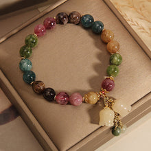 Charger l&#39;image dans la galerie, Bracelet tourmaline de couleur naturelle