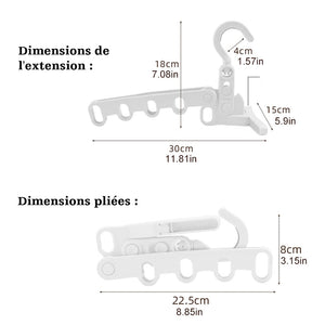 Cintres Pliants de Voyage