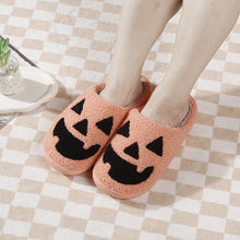 Charger l&#39;image dans la galerie, Chaussons d&#39;Halloween en coton avec citrouille