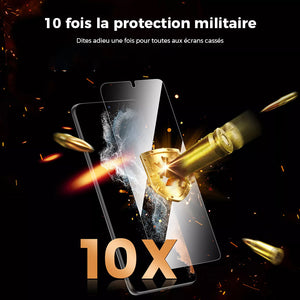 Protecteur d'écran en verre pour iPhone